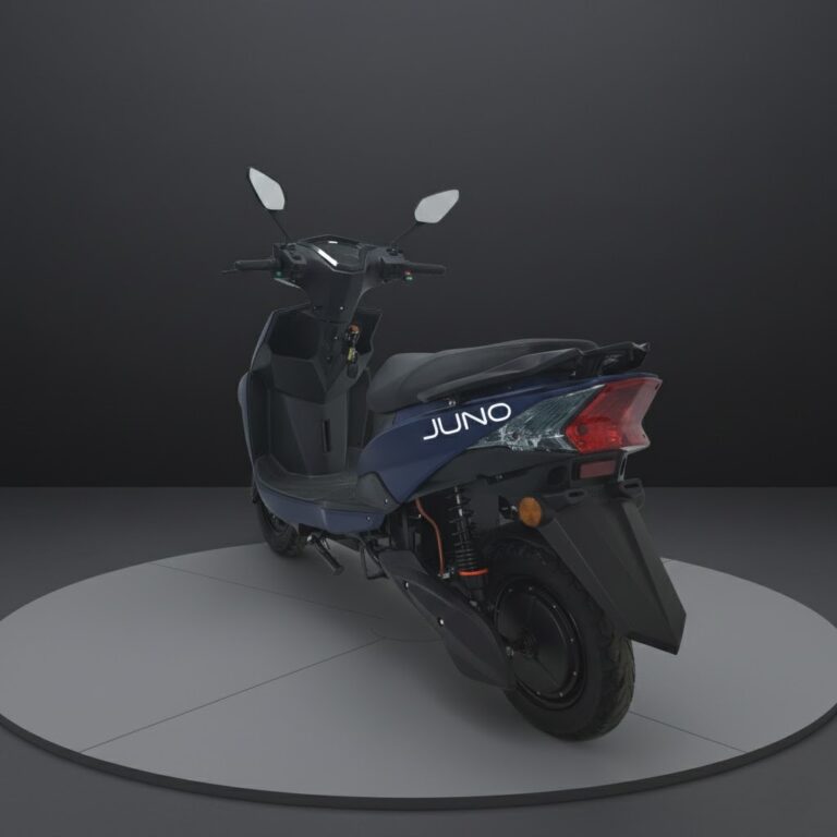 Delivery riders using Ev JUNO™ scooters for daily logistics